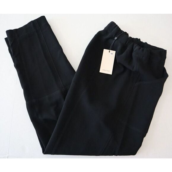 Cinq à Sept Women's Sz 0 Black Alec Drawstring Straight-Leg Pants - Picture 9 of 12